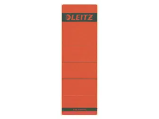 Rugetiket Leitz 1642 62x192mm Rood zelfklevend - 1