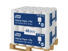 Poetspapier Tork M2 Advanced 1-laags 270m wit 473254 Pallet