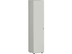 Draaideurkast Hxbxd 1810x400x420mm 4 Legborden/5 Oh Lichtgrijs