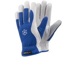 Tegera 217 koudebestendige handschoenen, blauw/grijs, maat 8, per 6 pa