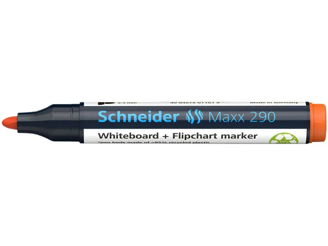 Marqueur tableau blanc Schneider Maxx 290 ogive 2-3mm assorti 5+1 grat