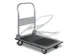 Chariot à dossier rabattable force 300kg plaible plateau Lxl 900x600m