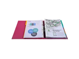 Ordner PP Prem'Touch A4maxi 50mm fuchsia