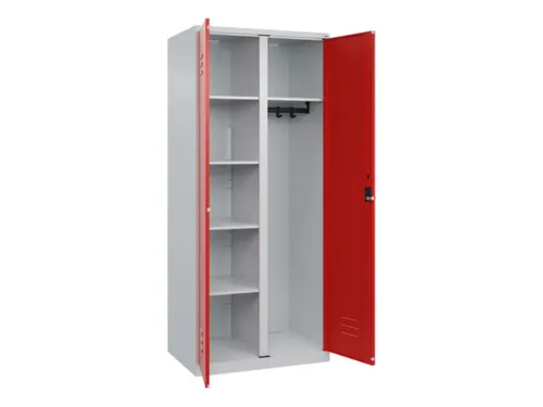 wasgoedverdeelkast,HxBxD 1850x800x500mm,vak B 400mm,draaigrendel