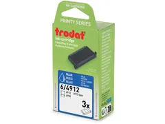Trodat Vervangkussen voor stempel 4912 3 stuks Blauw