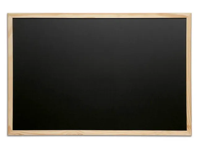 Tableau pour craie, cadre bois, 30 x 40 cm