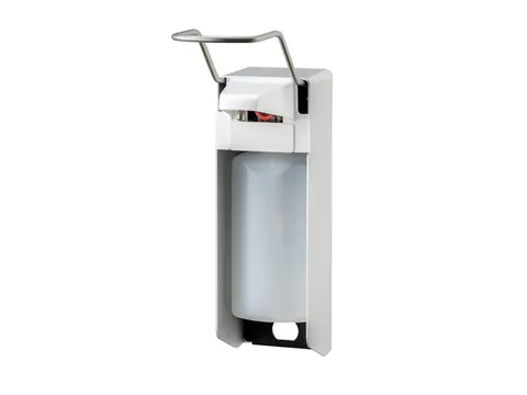 Zeepdispenser & Desinfectiemiddeldispenser Aluminium 500ml Lange Beuge