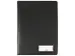 Conférencier Sigel A5 noir aspect cuir noir mat