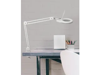 Bureaulamp Maul Viso Loep Led Klem Wit - 7
