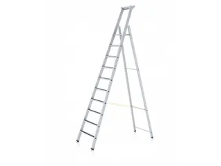veiligheidsladder,eenzijdig,8treden m. R13-laag,stand H 2,12m - 1