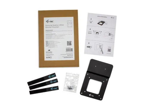 Docking station bracket, for monitors with VESA mount