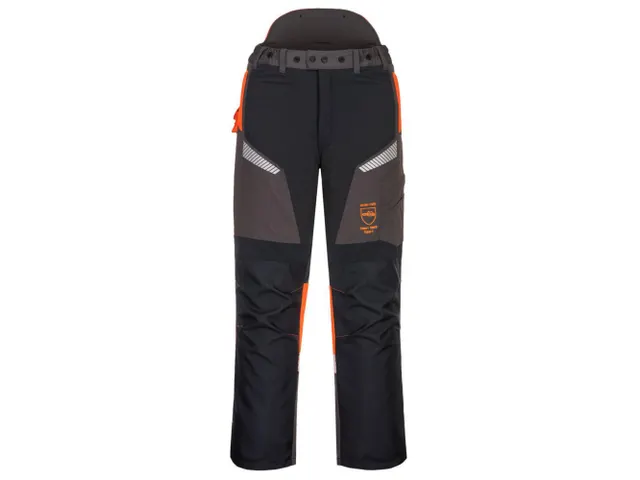 Portwest Ch14 Saw Trousers L Blk/Orge