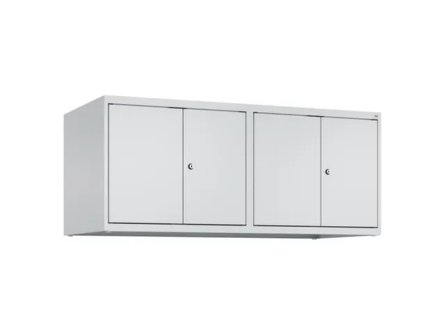opzetkast,v. locker voor scheiding van kleding,4vak.,vak B 300mm