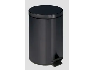 pedaalemmer,20l,HxØ 450x290mm,binnenbak kunststof,romp staal antracie - 1