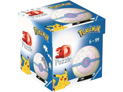 Ravensburger Pokémon Heal Ball 3D Puzzel 54 stukjes
