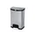 Pedaalemmer Slim Jim Step On Front Mat RVS 50 Liter Zwart