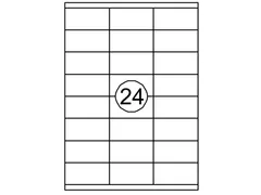 Etiket Quantore 70x35mm 2400 stuks