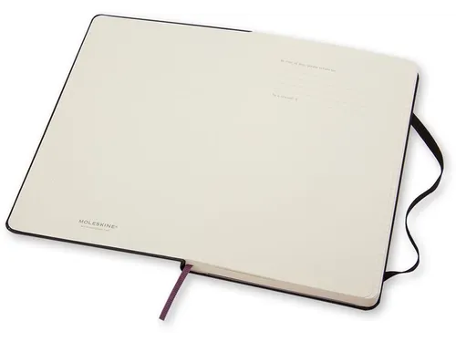 Notitieboek Moleskine large 130x210mm lijn hard cover zwart
