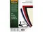 Voorblad Fellowes A4 lederlook royal blauw 100stuks