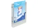 KreaCover A4 Documentenbox, 330 x 240 x 40 mm, Polypropyleen, Wit Tran
