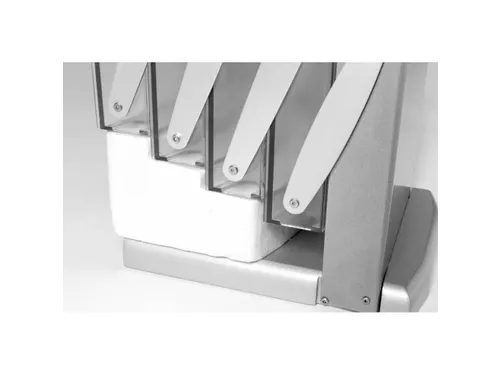 Brochurehouder Deluxe A4 Transparant opvouwbaar