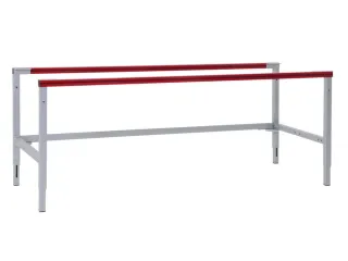 paktafel,HxBxD 660-930x1600x800mm,4voeten RAL9006,in h. verstelb. - 1