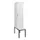 locker met bank,HxBxD 1950x400x815mm,1vak,vak B 400mm,draaigrendel