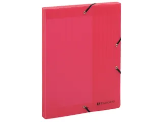 Klasseerdoos IDERAMA PP rug 40mm rood - 3