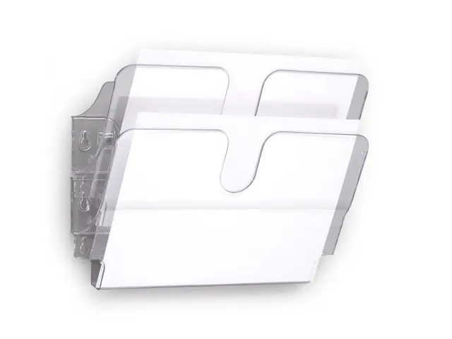 Wandfolderhouder Flexiplus 2 A4 Landscape Transparant