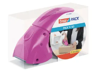 Tesapack handdispenser Pack 'n Go, roze - 2