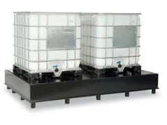 Opvangbak Hdpe 2470x870x345mm V. 6x220l M. Poten Open Volume 225l