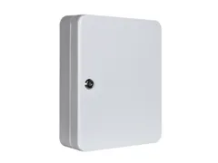 Sleutelkast Staalplaat Hxbxd 300X240X80Mm 35Haakjes Lichtgrijs Ral7035