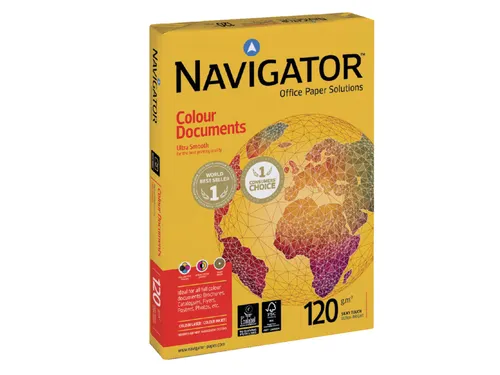 Kopieerpapier Navigator Colour Doc A4 120 Gram Wit 250vel
