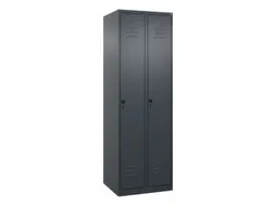 locker,HxBxD 1850x600x500mm,2vak,vak B 300mm,draaigrendel