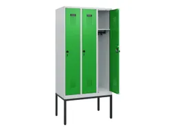 schoollocker,HxBxD 1950x900x500mm,3vak,vak B 300mm,draaigrendel