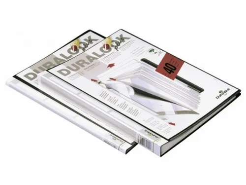 Showalbum A4 40 Tassen Duralook Plus Zwart
