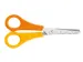 Ciseaux Westcott Kids 13cm en plastique pour gauchers. Bout rond, jaun
