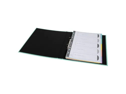 Tabbladen 5 ind. A4 glansk. 400g AQUAREL