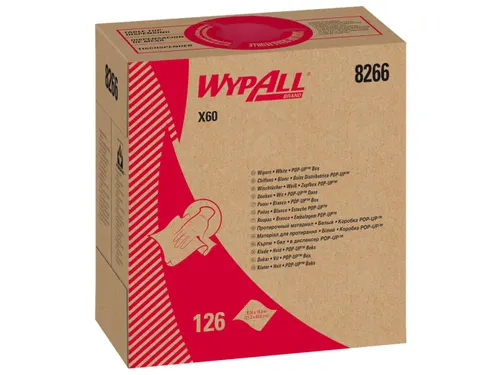WypAll 8266 doek X60 Hydroknit 1-laags blauw 1260 Stuks