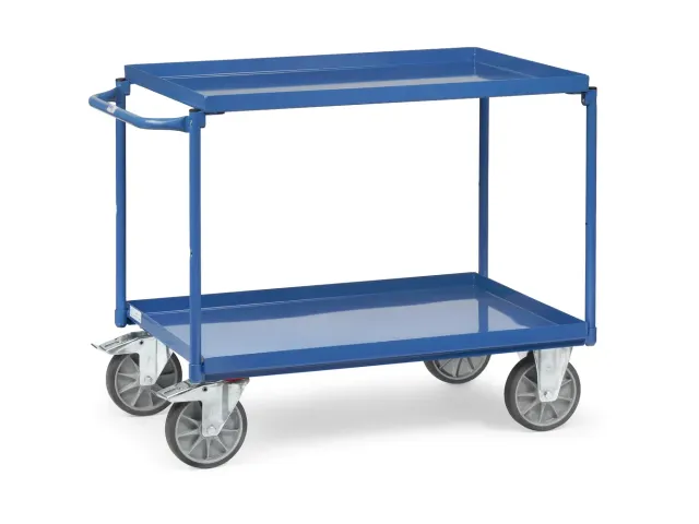Tafelwagen 4820 Staalplaat En Rand 300kg 2 Etages 850x500mm