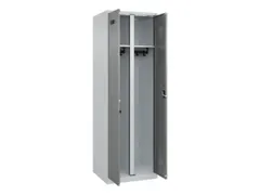 locker voor scheiding van kleding,HxBxD 1850x600x500mm,2vak