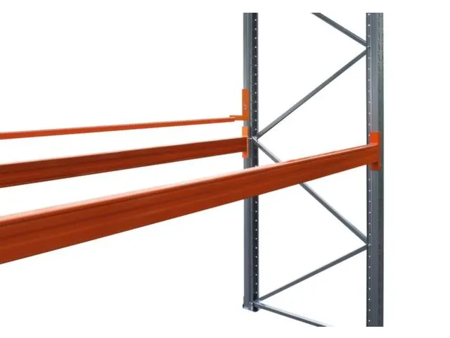 doorschuifbeveiliging,B 2700mm,oversteek 50mm,staal,RAL2004