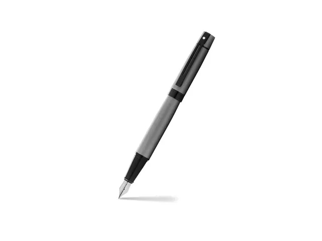 Vulpen SHEAFFER 300 E9345 M Matte grey lacquer polished black