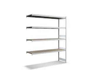 breedvakstelling,aanbouwveld,HxBxD 2500x2016x624mm,steunen verzinkt - 2