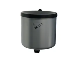 Veiligheidswandasbak 2.4 liter Hxd 145x150mm Kantelbaar Zilver - 1