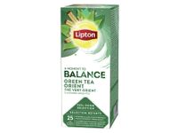 Thee Lipton Green Tea Balance Oriënt met envelop 25stuks