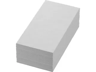 Tissue servet 40x40cm 1-8 Vouw Wit 2-laags 1500 Stuks - 1