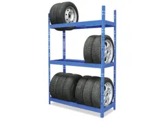 bandenstelling,HxBxD 1950x1300x500mm,v. banden-Ø 680mm,vaklast 100kg