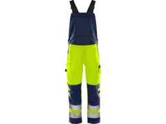 Fristads 1030 Amerikaanse overall voor P/COT, fluo geel/marineblauw, m