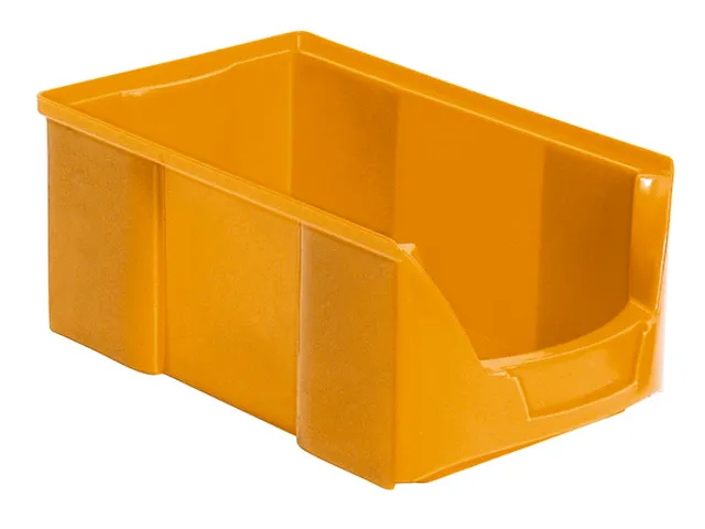 Zichtbak Hxbxd 145x200x360/310mm Pe Geel